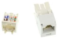 RJ45 CONNECTOR, JACK, 8P8C, 1PORT, CAT6