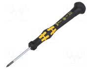 Screwdriver: precision; Microstix®; Blade length: 40mm; ESD WERA