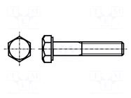 Screw; M5x60; 0.8; Head: hexagonal; steel; zinc; DIN 931; ISO 4014 BOSSARD