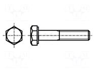 Screw; M5x60; 0.8; Head: hexagonal; steel; zinc; DIN 931; ISO 4014 BOSSARD