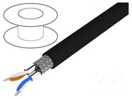 Wire: DMX; HELULIGHT®; 2x2x0.22mm2; stranded; 110Ω; -25÷70°C; 8mm HELUKABEL