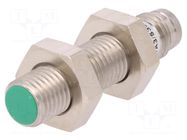 Sensor: inductive; OUT: PNP / NO; 0÷2mm; 10÷30VDC; M8; IP67; 200mA BAUMER