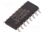 IC: digital; JK flip-flop; Ch: 2; IN: 5; CMOS,TTL; SMD; SO16; tube; HCT NEXPERIA