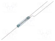 Reed switch; Range: 15÷20AT; Pswitch: 10W; Ø2.54x14mm; 0.5A 