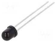 Phototransistor; THT; 200mW; 5mm; λp max: 870nm; 70V; 40°; 0.55mm2 ams OSRAM