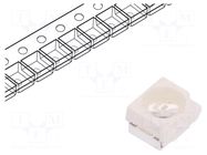 LED; UV; 3528,PLCC2; 60°; 20mA; λd: 400÷410nm; 2.8÷3.8VDC; SMD VISHAY