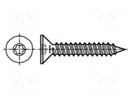 Screw; for metal; 2.2x16; Head: countersunk; Torx®; TX06; zinc BOSSARD