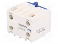 Auxiliary contacts; Leads: screw terminals; front; TeSys K SCHNEIDER ELECTRIC