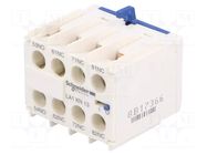 Auxiliary contacts; Leads: screw terminals; front; TeSys K SCHNEIDER ELECTRIC