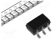 Transistor: N/P-MOSFET; unipolar; 20/-20V; 0.95/-0.53A; 0.5W INFINEON TECHNOLOGIES