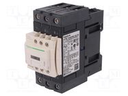 Contactor: 3-pole; NO x3; Auxiliary contacts: NO + NC; 240VAC; 65A SCHNEIDER ELECTRIC