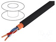 Wire: loudspeaker cable; HELUSOUND®; 2x0.22mm2; stranded; Cu; 5mm HELUKABEL