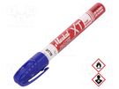 Marker: with liquid paint; blue; PAINTRITER+ XT; Tip: round MARKAL