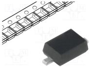 Diode: Zener; 0.5W; 11V; SMD; reel,tape; SOD323F; single diode DIODES INCORPORATED