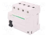 RCD breaker; Inom: 40A; Ires: 30mA; Poles: 4; 400VAC; IP20; 1÷25mm2 