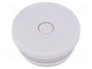 Stopper; elastomer thermoplastic TPE; light grey; 1.5÷4.5mm SPELSBERG