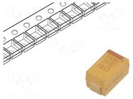 Capacitor: tantalum; low ESR; 68uF; 20VDC; SMD; X; 2917; ±10%; T495 KEMET