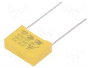 Capacitor: polypropylene; suppression capacitor,X2; 100nF; THT Jb Capacitors