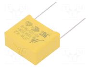 Capacitor: polypropylene; suppression capacitor,X2; 1uF; 310VAC Jb Capacitors