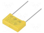 Capacitor: polypropylene; suppression capacitor,X2; 33nF; 310VAC Jb Capacitors