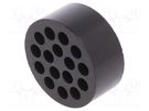Insert for gland; 6mm; M50; IP54; NBR rubber; Holes no: 16 LAPP