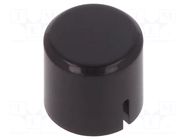 Button; black; polyamide; PVA C&K