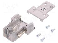 Enclosure for connectors: D-Sub; D-Sub 9pin,D-Sub HD 15pin HARTING