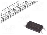 Optocoupler; SMD; Ch: 1; OUT: transistor; Uinsul: 5kV; Uce: 70V; SOP4L VISHAY