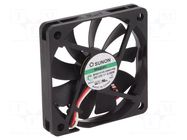 Fan: DC; axial; 12VDC; 60x60x10mm; 20.62m3/h; 20.5dBA; Vapo; 3200rpm SUNON