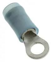 CRIMP TERMINAL, RING, 3.5MM, BLUE
