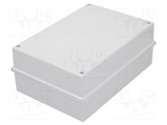 Enclosure: junction box; X: 214mm; Y: 303mm; Z: 123mm; ABS; IP55 ELEKTRO-PLAST NASIELSK