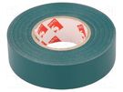 Tape: electrical insulating; W: 19mm; L: 25m; Thk: 0.13mm; green SCAPA
