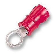 CRIMP TERMINAL, RING, 2.5MM, RED