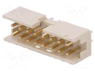 Connector: wire-board; socket; male; PIN: 16; Minitek; 2A; straight AMPHENOL COMMUNICATIONS SOLUTIONS