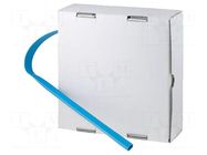 Heat shrink sleeve; glueless; 2: 1; 1.6mm; blue; polyolefine CYG/KTG