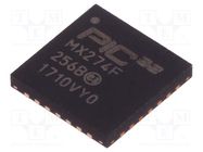 IC: PIC microcontroller; 256kB; 2.5÷3.6VDC; SMD; QFN28; PIC32; tube MICROCHIP TECHNOLOGY