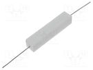 Resistor: wire-wound; cement; THT; 130mΩ; 10W; ±5%; 48x9.5x9.5mm SR PASSIVES
