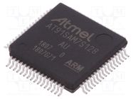IC: ARM7TDMI microcontroller; Flash: 128kx8bit; LQFP64; 32kBSRAM MICROCHIP TECHNOLOGY