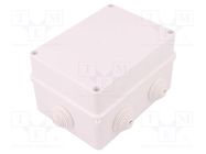 Enclosure: junction box; X: 118mm; Y: 157mm; Z: 94mm; wall mount ELEKTRO-PLAST NASIELSK