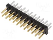 Connector: wire-board; pin header; male; PIN: 22; Minitek; 2A; THT AMPHENOL COMMUNICATIONS SOLUTIONS