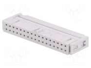 Connector: IDC; plug; female; PIN: 34; Quickie; IDC; 2.54mm; 2x17 AMPHENOL COMMUNICATIONS SOLUTIONS