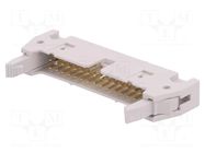 Connector: IDC; socket; male; PIN: 30; Quickie; straight; THT; 2.54mm AMPHENOL COMMUNICATIONS SOLUTIONS