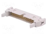 Connector: IDC; socket; male; PIN: 34; Quickie; straight; THT; 2.54mm AMPHENOL COMMUNICATIONS SOLUTIONS