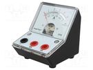 Voltmeter; VAC: 0÷15V,150V; 90x106x103mm; 2.5%; Meter: analogue PEAKTECH