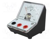 Voltmeter; VAC: 0÷15V,150V; 90x106x103mm; 2.5%; Meter: analogue PEAKTECH