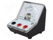 Ammeter; 0÷5A,10A; 90x106x103mm; 2.5%; Meter: analogue PEAKTECH