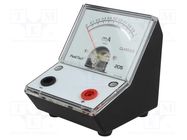 Ammeter; 0÷1mA; 90x106x103mm; 2%; Meter: analogue; 50Ω PEAKTECH