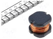Inductor: wire; SMD; 0504; 3.3uH; 2A; 0.045Ω; Features: high power FERROCORE