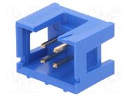 Connector: IDC; socket; male; PIN: 4; straight; THT; gold-plated Amphenol Communications Solutions