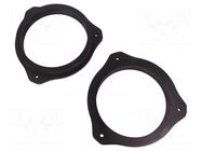 Spacer ring; MDF; 165mm; Kia; impregnated; 2pcs. BASSER
